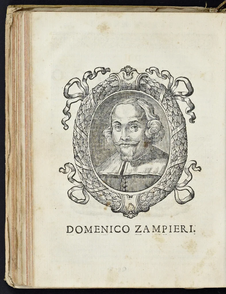 An illustration from Felsina pittrice: vite de pittori bolognesi : alla maesta christianissima di Luigi XIIII re di Francia e di Navarra il sempre vittorioso, 1678, leaf 315