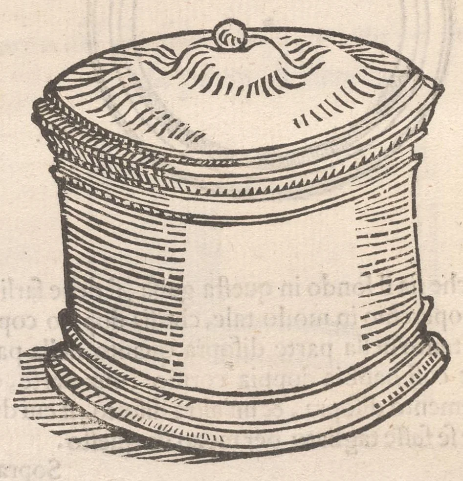 An illustration from Della fabrica & vso del novo horologio vniversale ad ogni latitvdine : nouo trattato diuiso in due parti, 1590, leaf 17