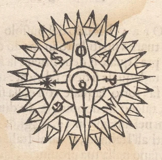 An illustration from Della fabrica & vso del novo horologio vniversale ad ogni latitvdine : nouo trattato diuiso in due parti, 1590, leaf 25