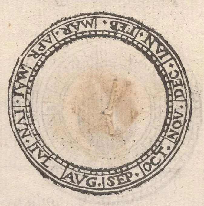 An illustration from Della fabrica & vso del novo horologio vniversale ad ogni latitvdine : nouo trattato diuiso in due parti, 1590, leaf 29
