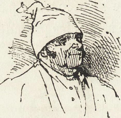 An illustration from La comédie de notre temps ... études au crayon et à la plume, 1874, leaf 107