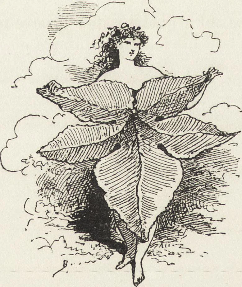 An illustration from La comédie de notre temps ... études au crayon et à la plume, 1874, leaf 127