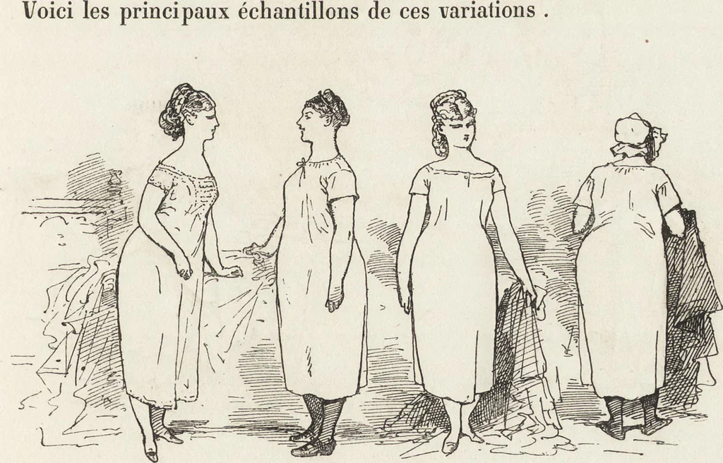 An illustration from La comédie de notre temps ... études au crayon et à la plume, 1874, leaf 130