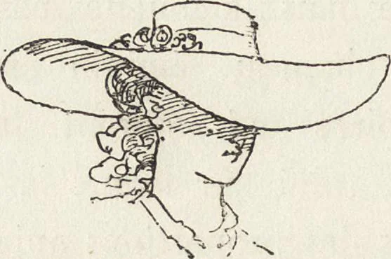 An illustration from La comédie de notre temps ... études au crayon et à la plume, 1874, leaf 165
