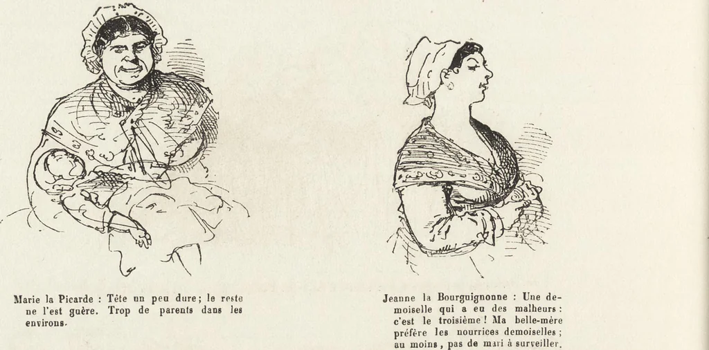 An illustration from La comédie de notre temps ... études au crayon et à la plume, 1874, leaf 213