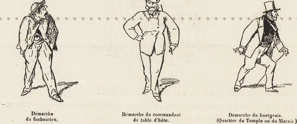 An illustration from La comédie de notre temps ... études au crayon et à la plume, 1874, leaf 243