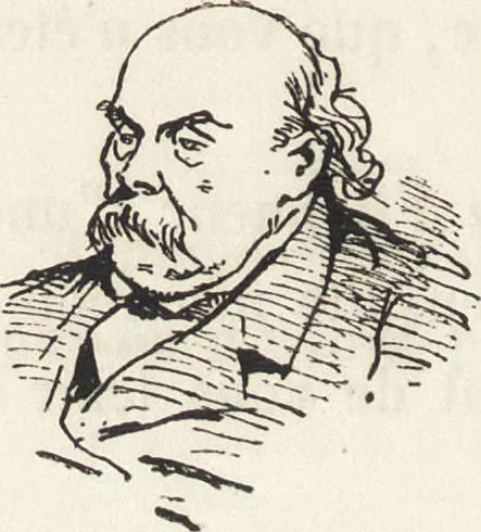 An illustration from La comédie de notre temps ... études au crayon et à la plume, 1874, leaf 265