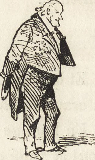 An illustration from La comédie de notre temps ... études au crayon et à la plume, 1874, leaf 39