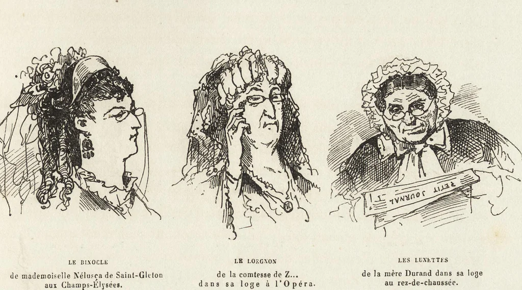 An illustration from La comédie de notre temps ... études au crayon et à la plume, 1874, leaf 472