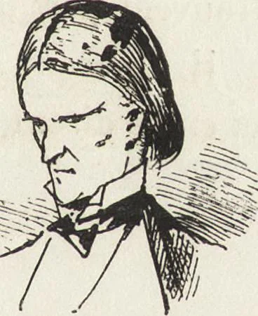 An illustration from La comédie de notre temps ... études au crayon et à la plume, 1874, leaf 494
