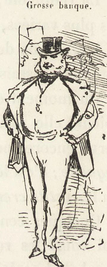 An illustration from La comédie de notre temps ... études au crayon et à la plume, 1874, leaf 53