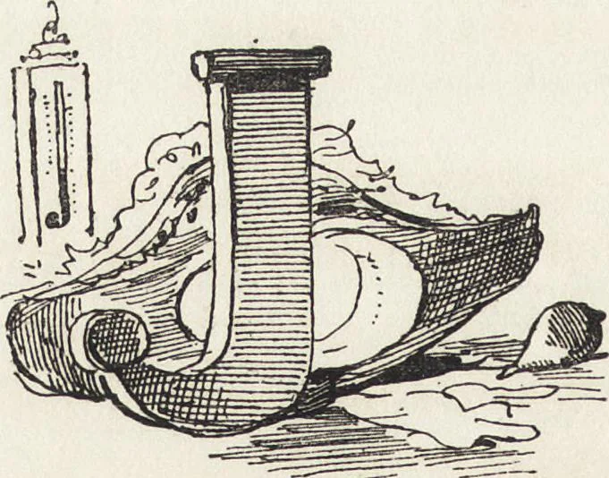 An illustration from La comédie de notre temps ... études au crayon et à la plume, 1874, leaf 613