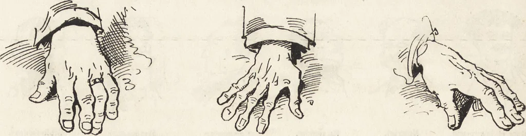 An illustration from La comédie de notre temps ... études au crayon et à la plume, 1874, leaf 65