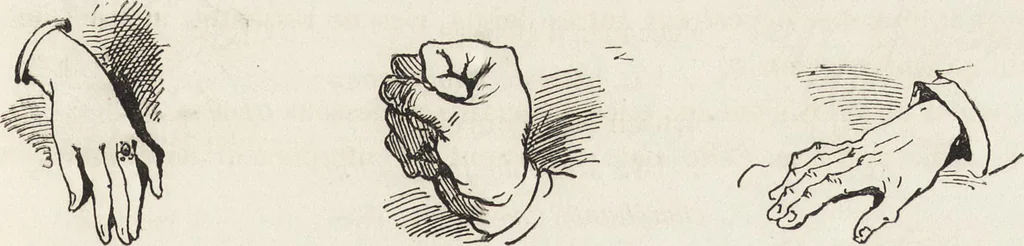 An illustration from La comédie de notre temps ... études au crayon et à la plume, 1874, leaf 66