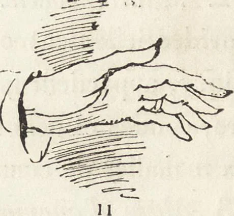 An illustration from La comédie de notre temps ... études au crayon et à la plume, 1874, leaf 67