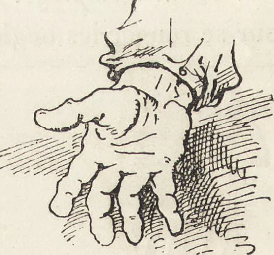 An illustration from La comédie de notre temps ... études au crayon et à la plume, 1874, leaf 67