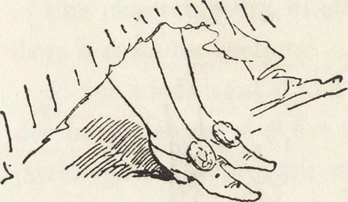 An illustration from La comédie de notre temps ... études au crayon et à la plume, 1874, leaf 81