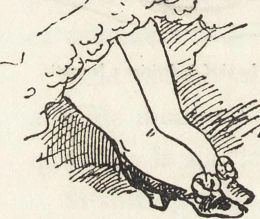 An illustration from La comédie de notre temps ... études au crayon et à la plume, 1874, leaf 81
