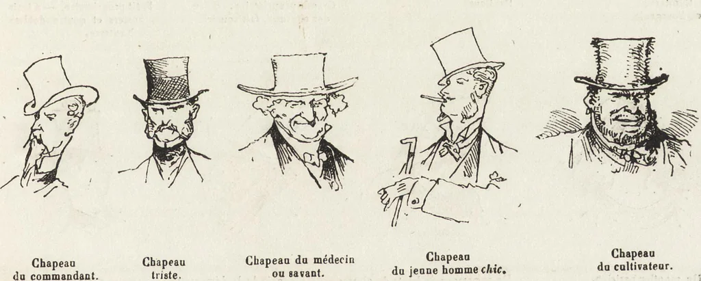 An illustration from La comédie de notre temps ... études au crayon et à la plume, 1874, leaf 88