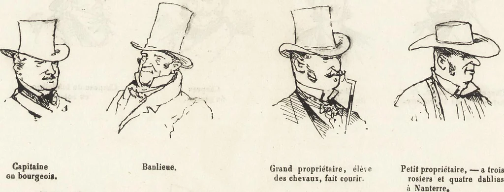 An illustration from La comédie de notre temps ... études au crayon et à la plume, 1874, leaf 89