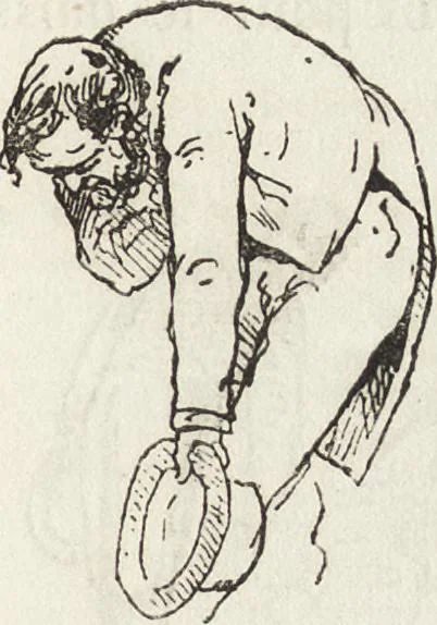 An illustration from La comédie de notre temps ... études au crayon et à la plume, 1874, leaf 94
