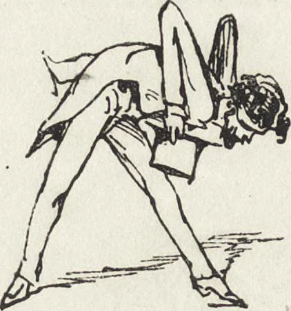 An illustration from La comédie de notre temps ... études au crayon et à la plume, 1874, leaf 95
