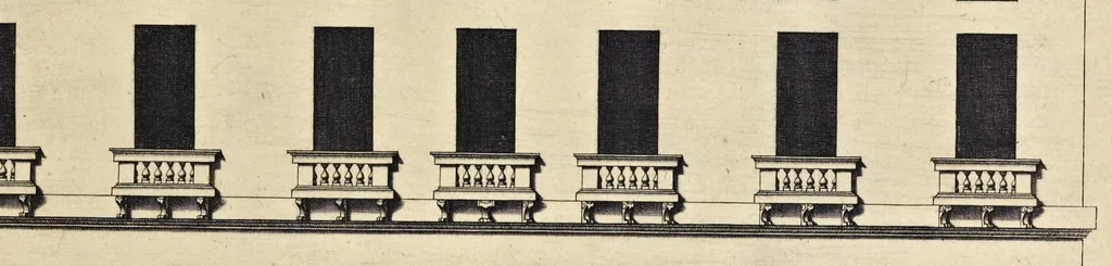An illustration from Palazzi di Genoua, 1622, leaf 34