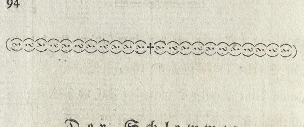 An illustration from Freund Heins Erscheinungen in Holbeins manier, 1785, leaf 123