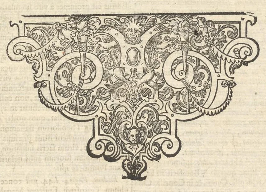 An illustration from Caroli Dufresne, domini Du Cange regi à consiliis, & Franciae apud ambianos quaestoris, Glossarium ad scriptores mediae & infimae Latinitatis : in quo Latina vocabula novatae significationis, aut usus rarioris, barbara & exotica explicantur ... : accedit dissertatio De imperatorum Constantinopolitanorum, seu de inferioris aevi, vel imperii, uti vocant, numismatibus, 1681, leaf 804