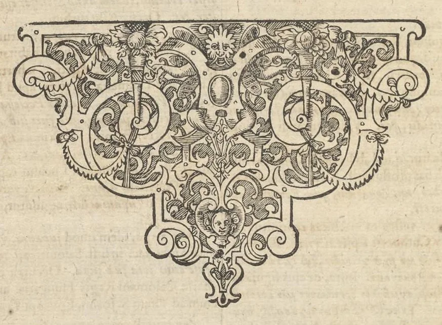 An illustration from Caroli Dufresne, domini Du Cange regi à consiliis, & Franciae apud ambianos quaestoris, Glossarium ad scriptores mediae & infimae Latinitatis : in quo Latina vocabula novatae significationis, aut usus rarioris, barbara & exotica explicantur ... : accedit dissertatio De imperatorum Constantinopolitanorum, seu de inferioris aevi, vel imperii, uti vocant, numismatibus, 1681, leaf 715