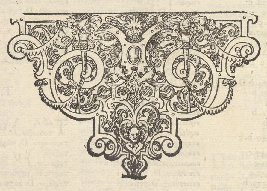 An illustration from Caroli Dufresne, domini Du Cange regi à consiliis, & Franciae apud ambianos quaestoris, Glossarium ad scriptores mediae & infimae Latinitatis : in quo Latina vocabula novatae significationis, aut usus rarioris, barbara & exotica explicantur ... : accedit dissertatio De imperatorum Constantinopolitanorum, seu de inferioris aevi, vel imperii, uti vocant, numismatibus, 1681, leaf 777