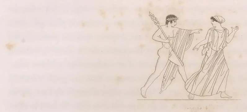 An illustration from Choix de peintures de Pompéi : lithographiées en couleur, 1867, leaf 68