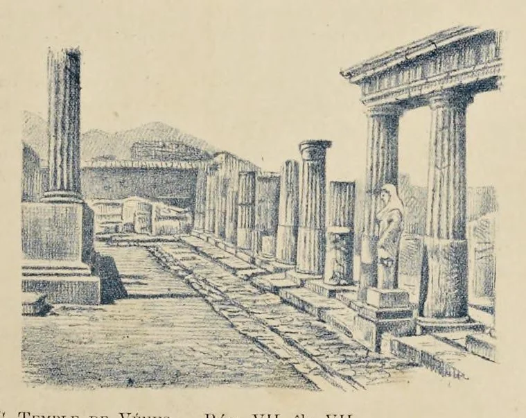 An illustration from Fouilles de Pompei : monuments choisis, leaf 20