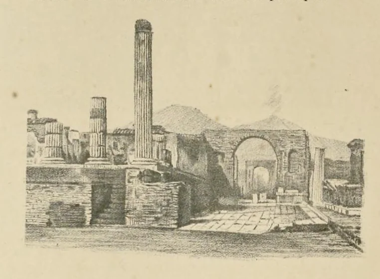 An illustration from Fouilles de Pompei : monuments choisis, leaf 21