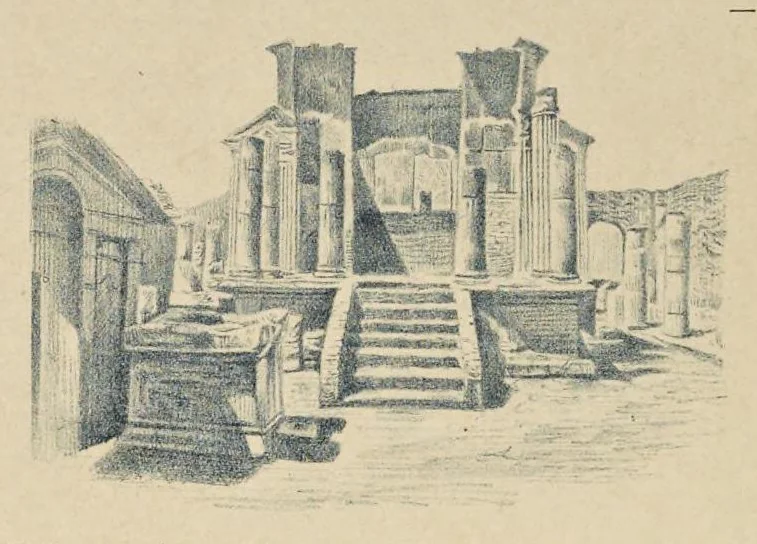 An illustration from Fouilles de Pompei : monuments choisis, leaf 25