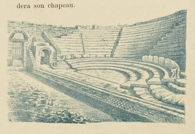 An illustration from Fouilles de Pompei : monuments choisis, leaf 27