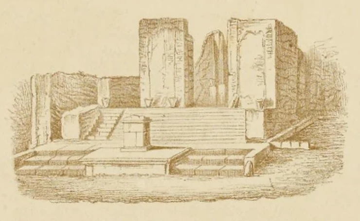 An illustration from Fouilles de Pompei : monuments choisis, leaf 31
