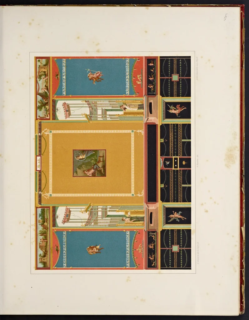 An illustration from Fouilles de Pompei : monuments choisis, leaf 50