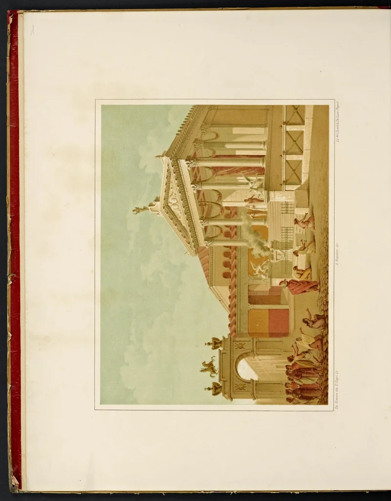An illustration from Fouilles de Pompei : monuments choisis, leaf 7