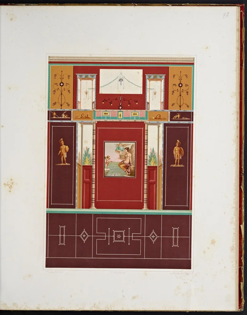 An illustration from Fouilles de Pompei : monuments choisis, leaf 94