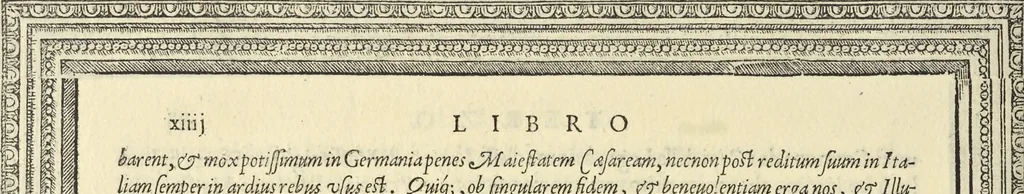 An illustration from Cremona fedelissima citta et nobilissima colonia de Romani : rappresentata in disegno col svo contado et illvstrata d'vna breve historia delle cose piv notabili appartenenti ad essa et de i ritratti natvrali de dvchi et dvchesse di Milano e compendio delle lor vite, 1585, leaf 113