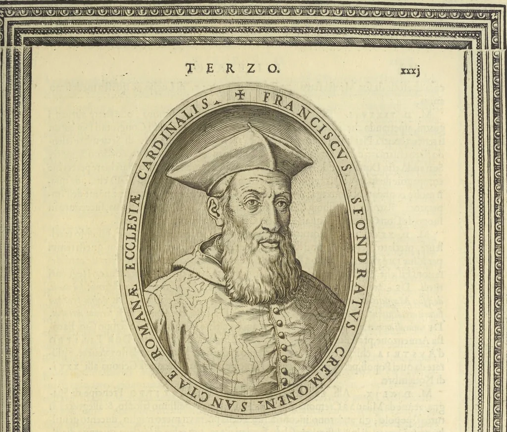 An illustration from Cremona fedelissima citta et nobilissima colonia de Romani : rappresentata in disegno col svo contado et illvstrata d'vna breve historia delle cose piv notabili appartenenti ad essa et de i ritratti natvrali de dvchi et dvchesse di Milano e compendio delle lor vite, 1585, leaf 130