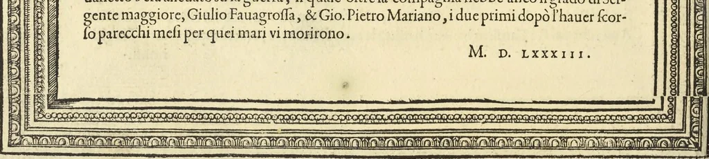An illustration from Cremona fedelissima citta et nobilissima colonia de Romani : rappresentata in disegno col svo contado et illvstrata d'vna breve historia delle cose piv notabili appartenenti ad essa et de i ritratti natvrali de dvchi et dvchesse di Milano e compendio delle lor vite, 1585, leaf 161