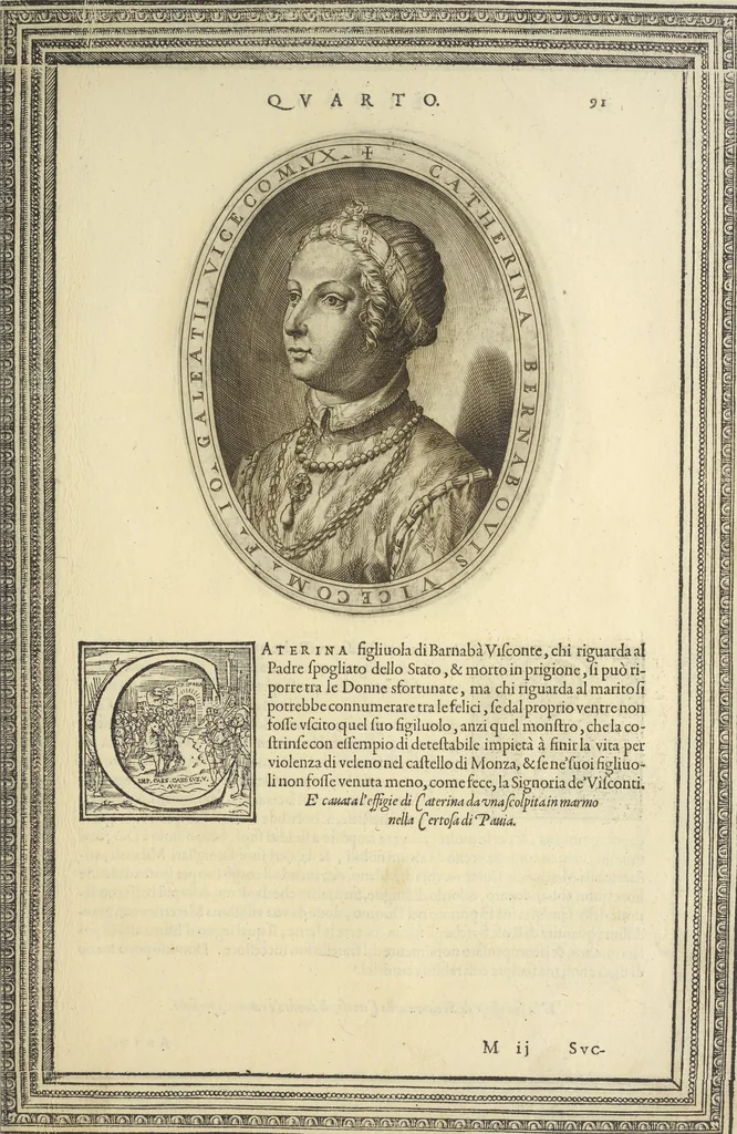 An illustration from Cremona fedelissima citta et nobilissima colonia de Romani : rappresentata in disegno col svo contado et illvstrata d'vna breve historia delle cose piv notabili appartenenti ad essa et de i ritratti natvrali de dvchi et dvchesse di Milano e compendio delle lor vite, 1585, leaf 186