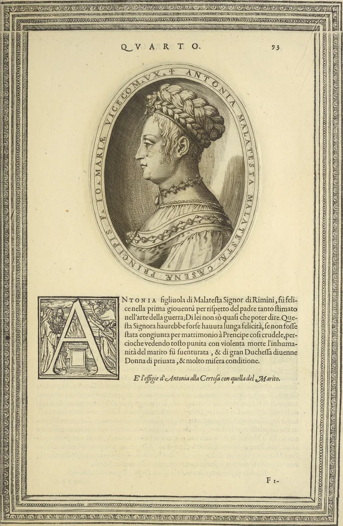An illustration from Cremona fedelissima citta et nobilissima colonia de Romani : rappresentata in disegno col svo contado et illvstrata d'vna breve historia delle cose piv notabili appartenenti ad essa et de i ritratti natvrali de dvchi et dvchesse di Milano e compendio delle lor vite, 1585, leaf 188