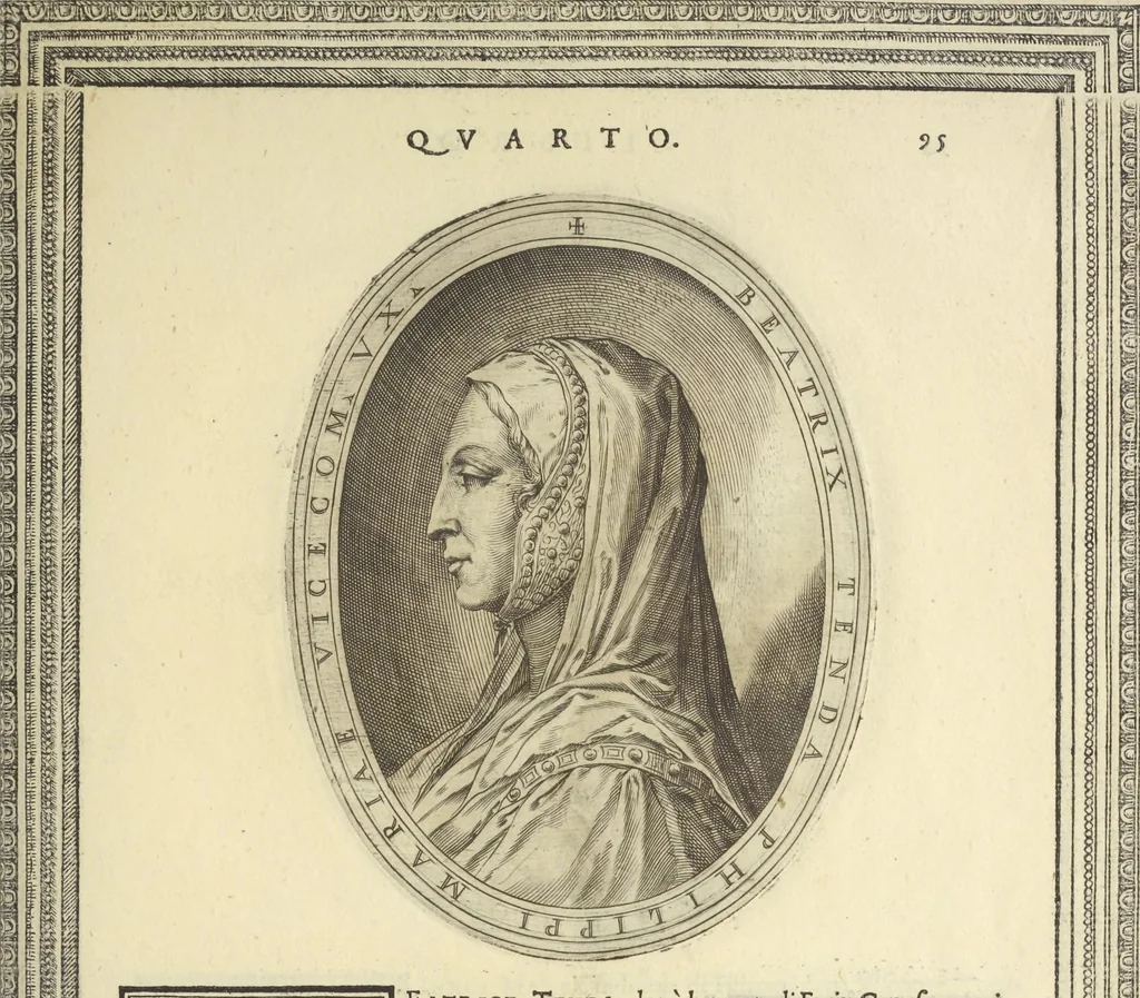 An illustration from Cremona fedelissima citta et nobilissima colonia de Romani : rappresentata in disegno col svo contado et illvstrata d'vna breve historia delle cose piv notabili appartenenti ad essa et de i ritratti natvrali de dvchi et dvchesse di Milano e compendio delle lor vite, 1585, leaf 190