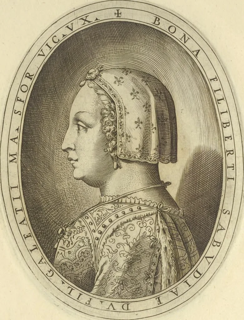 An illustration from Cremona fedelissima citta et nobilissima colonia de Romani : rappresentata in disegno col svo contado et illvstrata d'vna breve historia delle cose piv notabili appartenenti ad essa et de i ritratti natvrali de dvchi et dvchesse di Milano e compendio delle lor vite, 1585, leaf 194