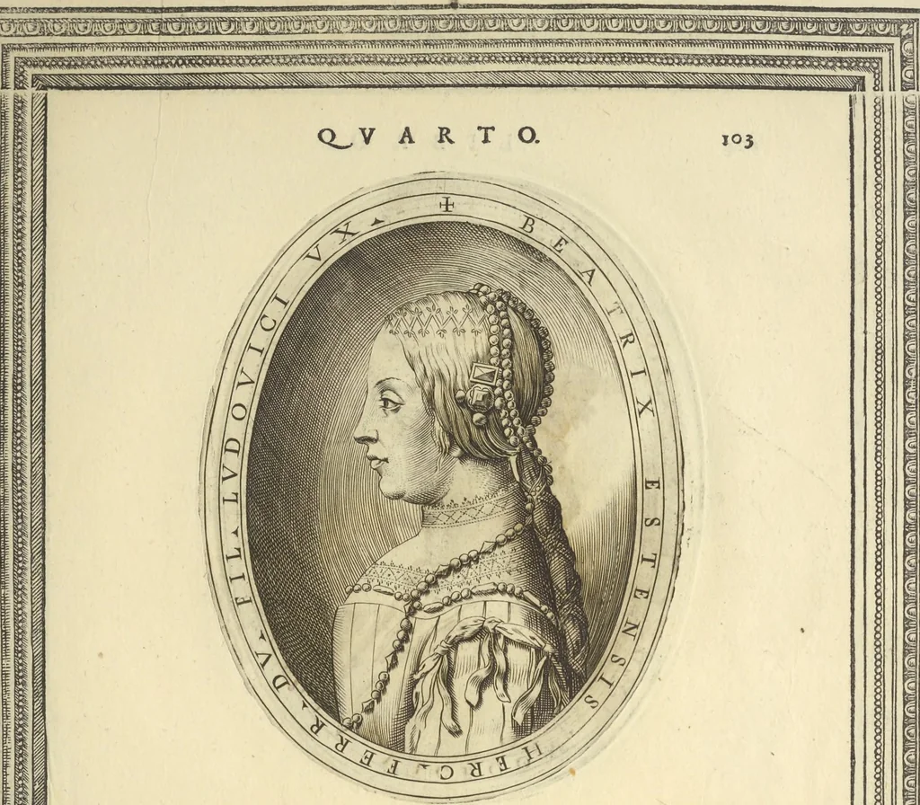 An illustration from Cremona fedelissima citta et nobilissima colonia de Romani : rappresentata in disegno col svo contado et illvstrata d'vna breve historia delle cose piv notabili appartenenti ad essa et de i ritratti natvrali de dvchi et dvchesse di Milano e compendio delle lor vite, 1585, leaf 198