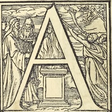 An illustration from Cremona fedelissima citta et nobilissima colonia de Romani : rappresentata in disegno col svo contado et illvstrata d'vna breve historia delle cose piv notabili appartenenti ad essa et de i ritratti natvrali de dvchi et dvchesse di Milano e compendio delle lor vite, 1585, leaf 213