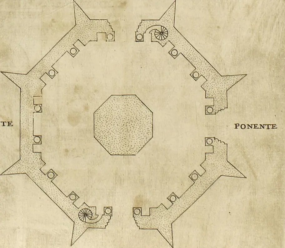 An illustration from Cremona fedelissima citta et nobilissima colonia de Romani : rappresentata in disegno col svo contado et illvstrata d'vna breve historia delle cose piv notabili appartenenti ad essa et de i ritratti natvrali de dvchi et dvchesse di Milano e compendio delle lor vite, 1585, leaf 220